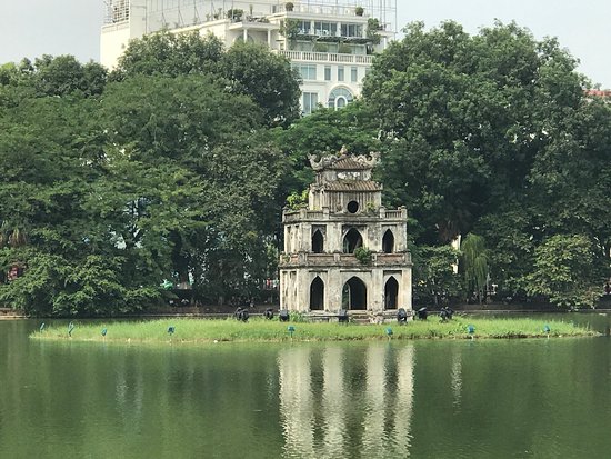 Hoan Kiem Lake in Fall